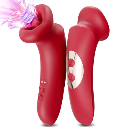 Sucking Licking Vibrator for Women Clitoris Clit Sucker Female Powerful Vacuum Sucker Nipples Anal Stimulator Massager Sex Toys