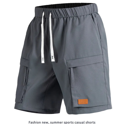 2026 Summer Five-piece Workwear Casual Shorts for Men - Loose Fit Sports Shorts European Size