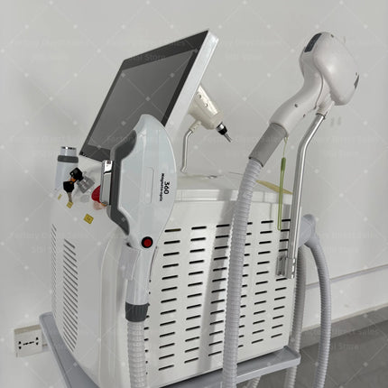 Diode Laser Picosecond 4 In 1 Opt Ipl Hair Removal Machine Nd Yag Tattoo Removal Carbon Peeling RF 5000W 4 Wavelengt Newest