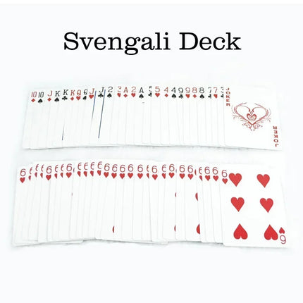 Svengali Deck Magic Gimmick Card Magic Trick for Magician Close Up Street Magic Prop Magia Toys Magie Accessories Gimmicks Funny