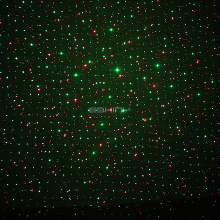 YB Rechargeable Battery Mini R&G Laser DJ Light Disco Full Stars Projector Firefly Dance Bar Party Xmas Stage Effect Lamp