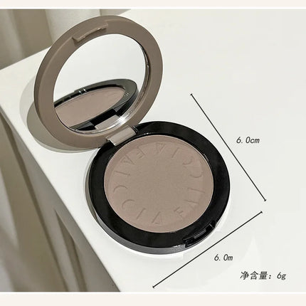 Face Brightening Contouring Makeup Palette Matte Cement Grey Brown Nose Shadow Contouring Modify Natural High Nose Bridge Makeup