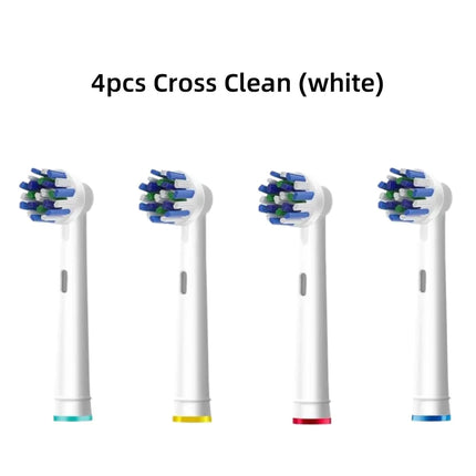 Universal Brush Head Refill for Oral B Electric Toothbrush Sensitive Precision Clean Floss Cross Action Brush Nozzles For Oralb