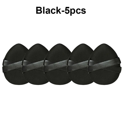 5/10pcs Not Eat Foundation Makeup Sponge Puff Double-Strap Large Water Drop Air Cushion Thickened Soft Dry and Wet Makeup Puff,