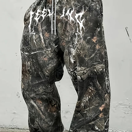 2026 Summer Fashion New Retro Gothic Outdoor Production Hip-hop Vacation Fitness 3D Printing Street Style Pants Large Size