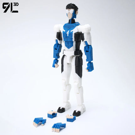 9L 3D Fantasy Warrior Character Model Horror Style Action Figure Desktop Display Collectible Toys Ornament Dummy13 Lueky13 Gifts