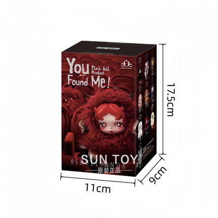 Hot Sale POP MART Skullpanda You Found Me! Serie Blind Box Doll Pendant Ornament Toy Mystery Box Collectible Surprise  Gifts Toy