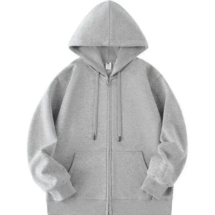 Best-selling Original Dark-style Printed Design Zipper Hooded Sweatshirt, Trendy Street Fashion Trend Zipper Hooded Sweatshirt