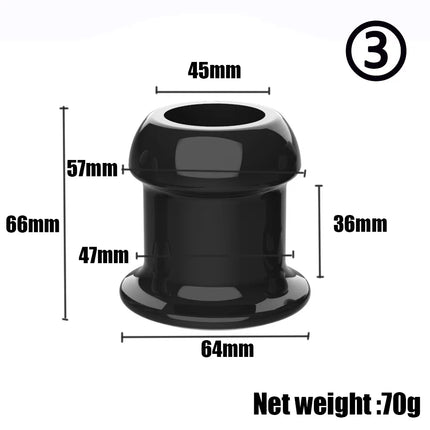 Hollow Anal Plug with Removable Cap Silicone Tunnel Butt Plug Anal Dilator Stretching Adult Sex Toy for Men Women Gay Fetish