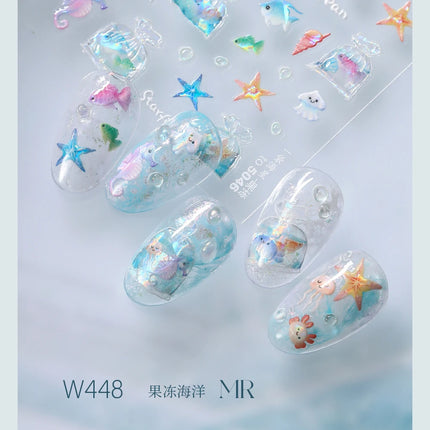 MR NAIL 10color Wave Gel Nail Halo dye Nail Art Bubble Hole Gel Rapid Smudging Special For Marble Wave Nail Art For Nail Salon