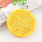 yellow round