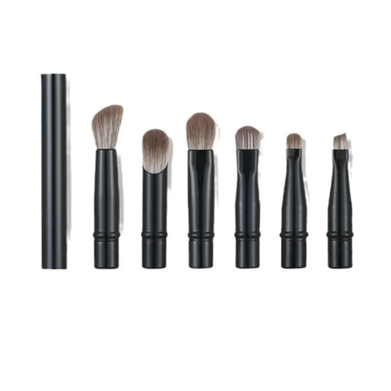 6pcs/box Mini Makeup Brush Set Professional Portable Foundation Concealer Eyeshadow Powder Blush Brush Beauty Makeup Tools