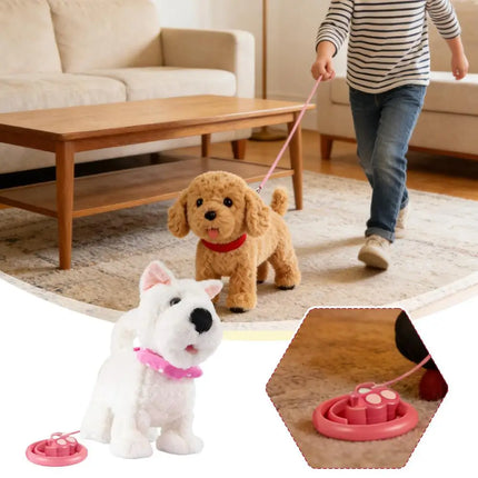 Interactive Electric Barking Dog Toy - Realistic Singing Dancing Licking Puppy Doll Interactive Pet Toy For Kids Toddlers