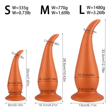 3 Size Tail Butt Plug Soft Silicone Tapon Anal Plug Man Woman Silky And Skin-Friendly But Plug Xl Analog Plug Man Plugs Anul