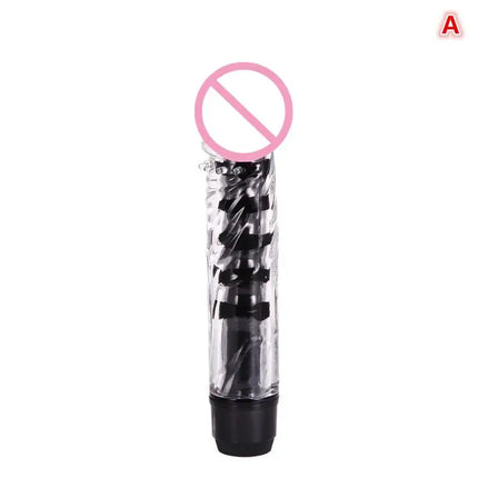 New G Spot Stimulator Vibrator Women Realistic Jelly Vibrating Dildo With Thorn Dragon Beard Small Bald Vibrator Wand Adult Toys