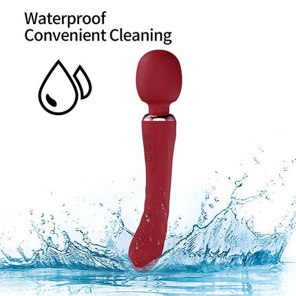 Powerful Huge Head Vibrator for Female Masturbation Orgasm AV Magic Wand Massager Nipple Clitoris Stimulator Sex Toys for Woman