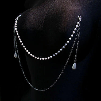Pearl Tassel Nipple Clamps 5 Styles To Choose From Chest Bondage BDSM Training Adult Games Nipple Rings Fetish Adult Sex Toys