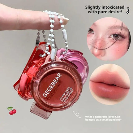 GEGEBEAR Dual-Use Lip And Cheek Cream Blush Waterproof Non Stick Cup Natural Cheek Pink Red For Female Facial Lip Cosmetics