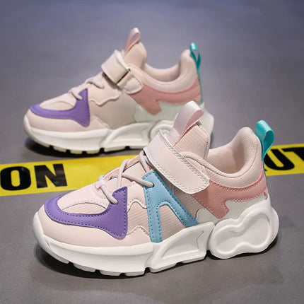 Youth Tennis Shoes Outdoor Ultra Light Jogging Training Comfortable Soft Sneakers Breathable Cushioning Girl Daily Walking Shoes