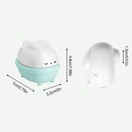 Vibrating Egg Massager Cute Rabbit Clitoral Suction Vibrator G Spot Stimulator USB Rechargeable Adult Sex Toy for Women