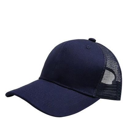 Professional Custom Logo Mesh Cap Printing Embroidery Baseball Cap Sunscreen Sun Visor Cap Casual Sun Hat Designer Snapback Caps