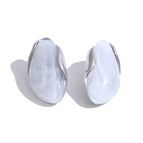 Earrings S-White