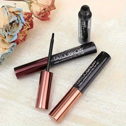 1PC Semi-Permanent Waterproof Transfer-Proof Eyebrow Gel Tint for Fuller Defined Brows Peel off Makeup