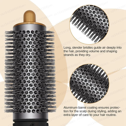 Hair Styler Nozzle Auto Curling For Dyson Airwrap HS01 HS05 Sencicimen X9 Hair Dryer Accessories Multi Hair Curler Cylinder Comb