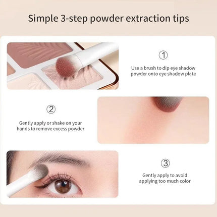 5/8/10Pcs Natural Eye Makeup Brushes Set Detail Eyeshadow Brush Makeup Brush White Ultra Soft Eyeshadow Eyeliner Makeup Tool