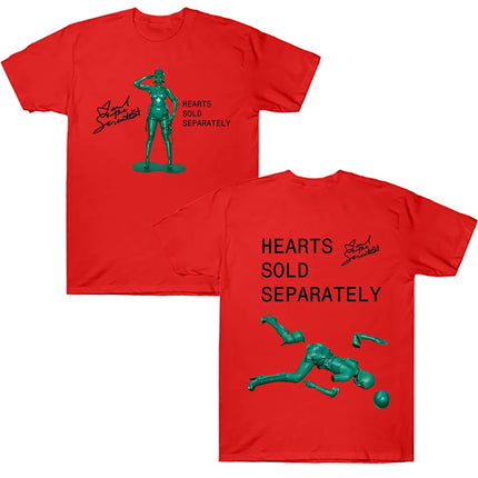 Mariah The Scientist T Shirt Hearts Sold Separately New Album Graphic Tees Women Cotton O-neck Short Sleeve Clothing Unisex Y2K