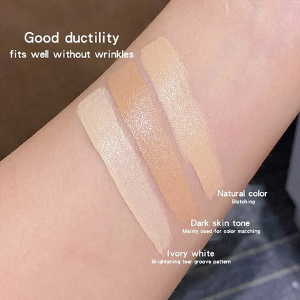 Three Color Concealer To Cover Spots Pimples Black Eye Circles Lacrimal Groove Repair Foundation Make Up And Makeup Makeup