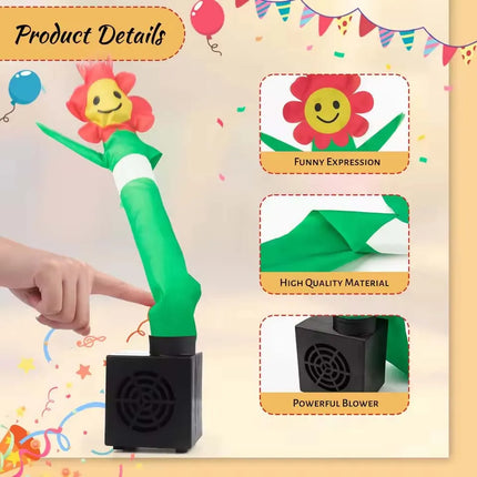 Inflatable Desktop Toys Swing People Balloon Characters Dancing Twisting Monsters Tumbler Blowers Air Toy Fun Desk Decorations