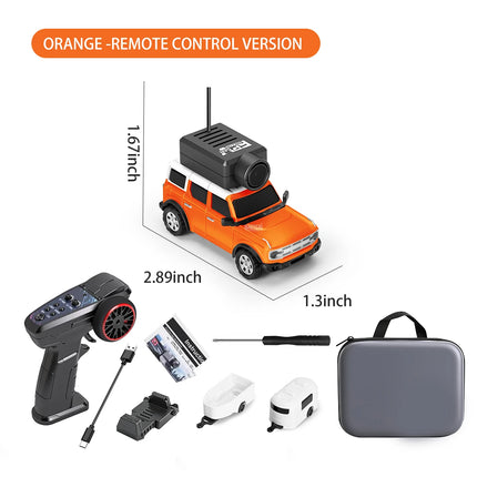 Wltoys 6405/6406 1/64 FPV First Person View Mini RC Car&Runway Mat 2.4GHz Gyroscope Remote Control Car with HD Camera Racing Toy