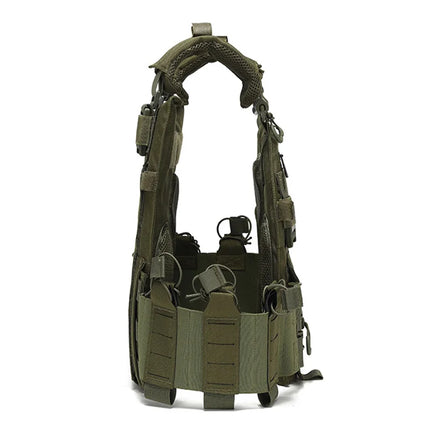 Tactical Training Vest - MOLLE Waterproof Quick Release Outdoor Vest / Gilet Tactique Entraînement - Gilet MOLLE Imperméable