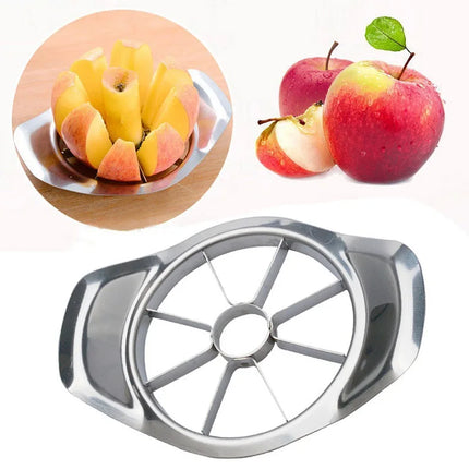 Stainless Steel Apple Slicer Fruit Vegetable Cutter kitchen Gadgets Accessories Household Corer Cutting Fruit Tool Easy To Use