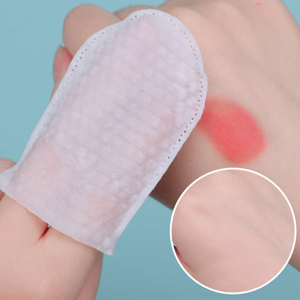 120PCS Makeup Removal Cotton Pads Hand-insert Disposable Makeup Accessories Remover Practical Face Soft U-shaped Remover Paper
