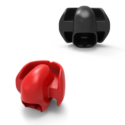 2025 New Red Fixed Tongue Gag Ball Invisible Silicone Gag Ball Sm Bondage Erotic Game Props for Couples Adult Erotic Products 18
