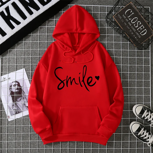 2025 Winter New Women's Hoodie High Street Unisex style Double Pockets Sweatshirts Outerwear Plus-Size Women's Clothing CYXX240
