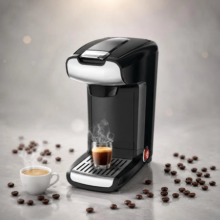 Capsule Espresso Machine Easy to Use Pod Espresso Machine Kitchen Appliance Rich Crema 750 W for Home