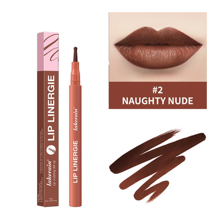 Waterproof Lip Liner Stain Lip Lingerie Long Lasting 8 Colors Transfer Proof Smudge Resistant Color No Bleed Formula Cosmetics