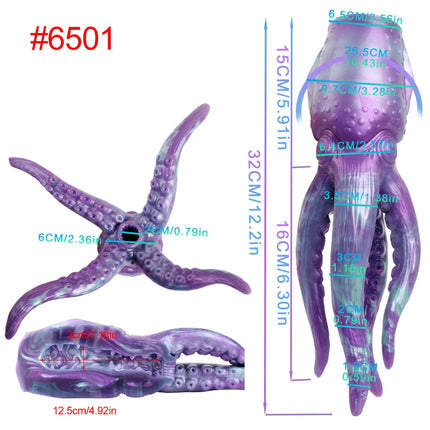 FAAK Intimate Vacuum Pump Sucking Male Masturbator Silicone Large Fantasy Octopus Design Pocket Pussy Stroker Sex Toys For Men