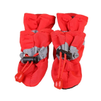 Pet-Shoe-Red-4PCS / M