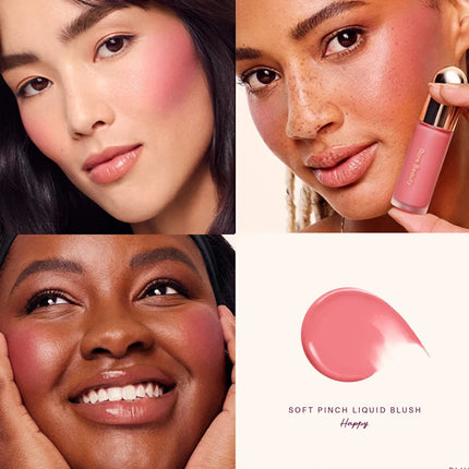 Popular Cosmetics Brand Rare Beauty Silky Skin Liquid Blusher Long-lasting Stay-put Contour Natural Highlight Original Makeup