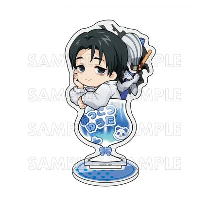 Jujutsu Kaisen Naoya Zenin 10cm Acrylic Stand keychain Cute Glass Cup Theme Anime Figure Clear Acrylic Desk Decor holiday Gifts