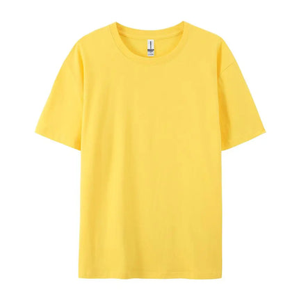 100% Cotton Solid T-shirts Women Sporty Short Sleeve Tees Fashion Casual White Black Clothing Loose O-Neck Female Summer Tops