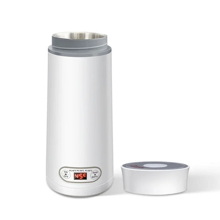 Portable Electric Kettle travel Kettle Stainless Steel Mini Electric Water Bottle Cup For Boil Hot Water Baby Milk Powder