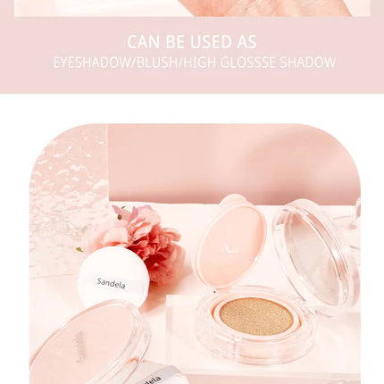 SANDELA Matte Silky Moisturizing Foundation Long Lasting Air Cushion Bb & Cc Cream Cushion