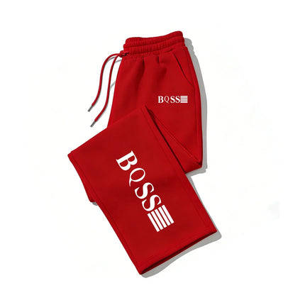 BQSS Printed Joggers Pants for Men and Women High Quality Breathable Sweatpants for Running Casual Loose Sweatpants