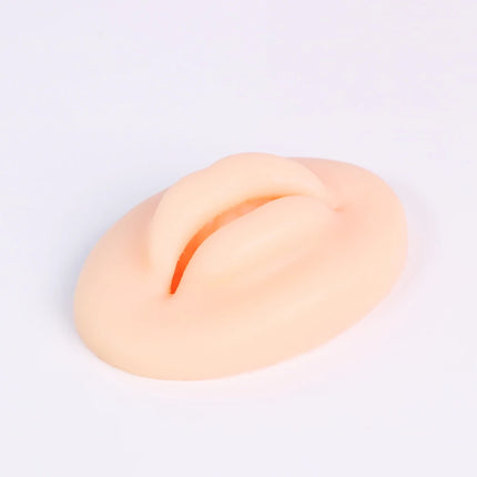 1pc Microblading Reusable 3D Silicone Lip Skin Practice European Solid For PMU Beginner Training Tattoo Permanent Makeup