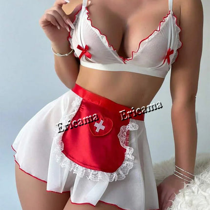 Sexy Lingerie Woman Lace Transparent Underwear Fairy Embroidery Brief Sets Delicate Bra Kit Push Up Breves Sets Thin Erotic Bras